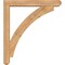 Ekena Millwork Thorton Craftsman Smooth Bracket w/ Offset Brace, Western Red Cedar, 5 1/2"W x 34"D x 38"H BKT0604X34X38THR04SWR - alternate 2